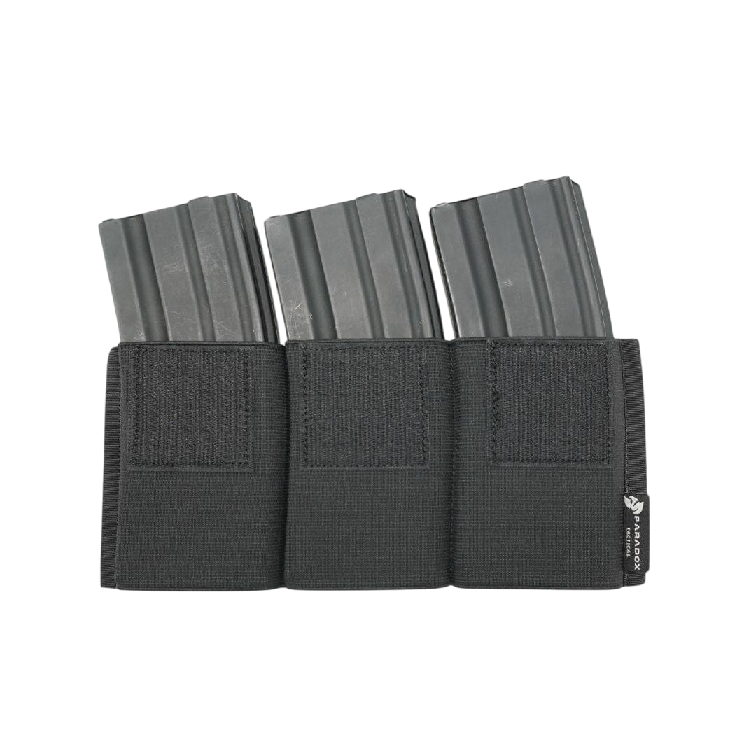 Paradox Placard - Modular Robustheit mit drei Magazintaschen, kompatibel mit taktischer Ausrüstung. Ideal für Jagd und Schießsport.