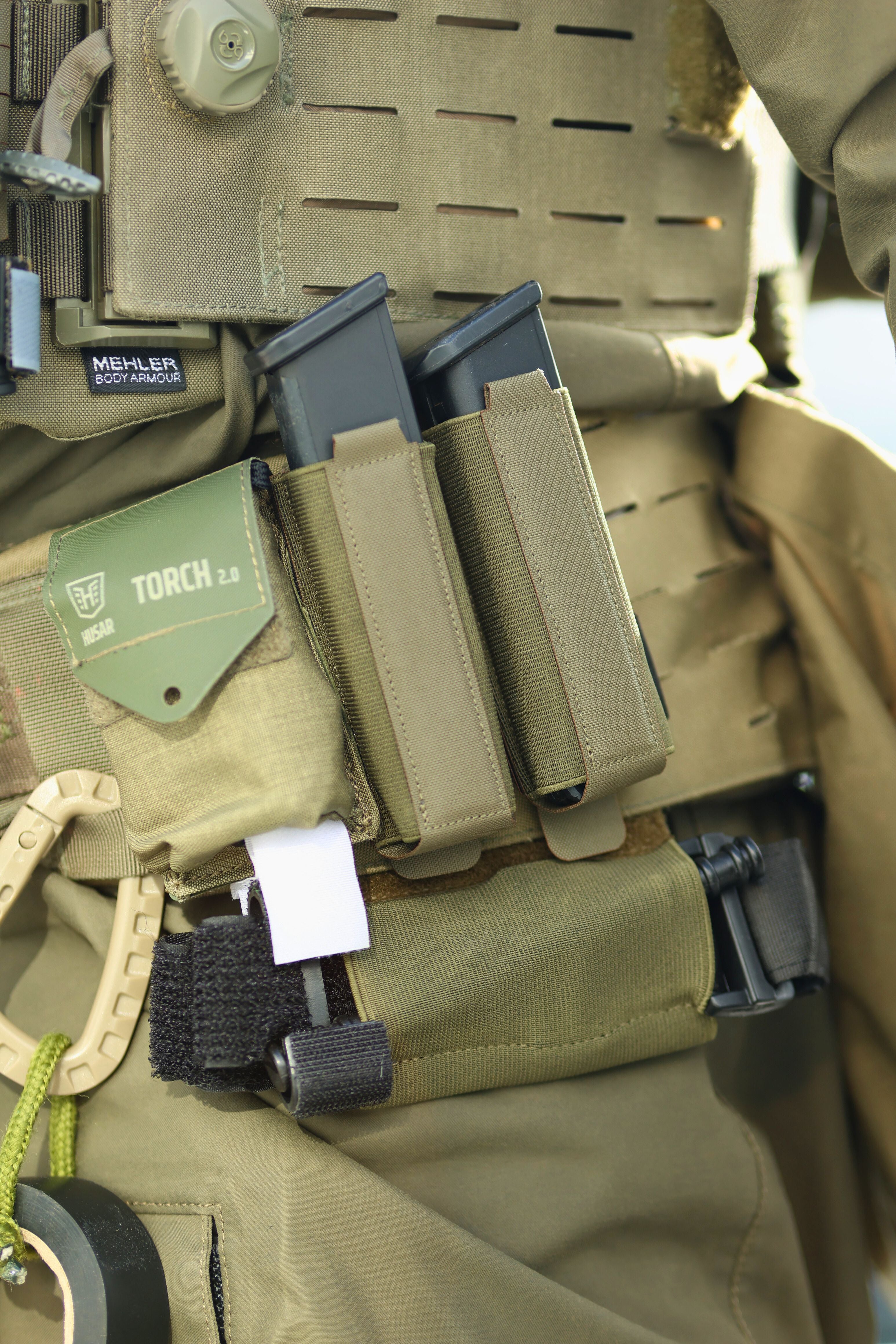 Pistolen Fast Mag Pouch Flecktarn