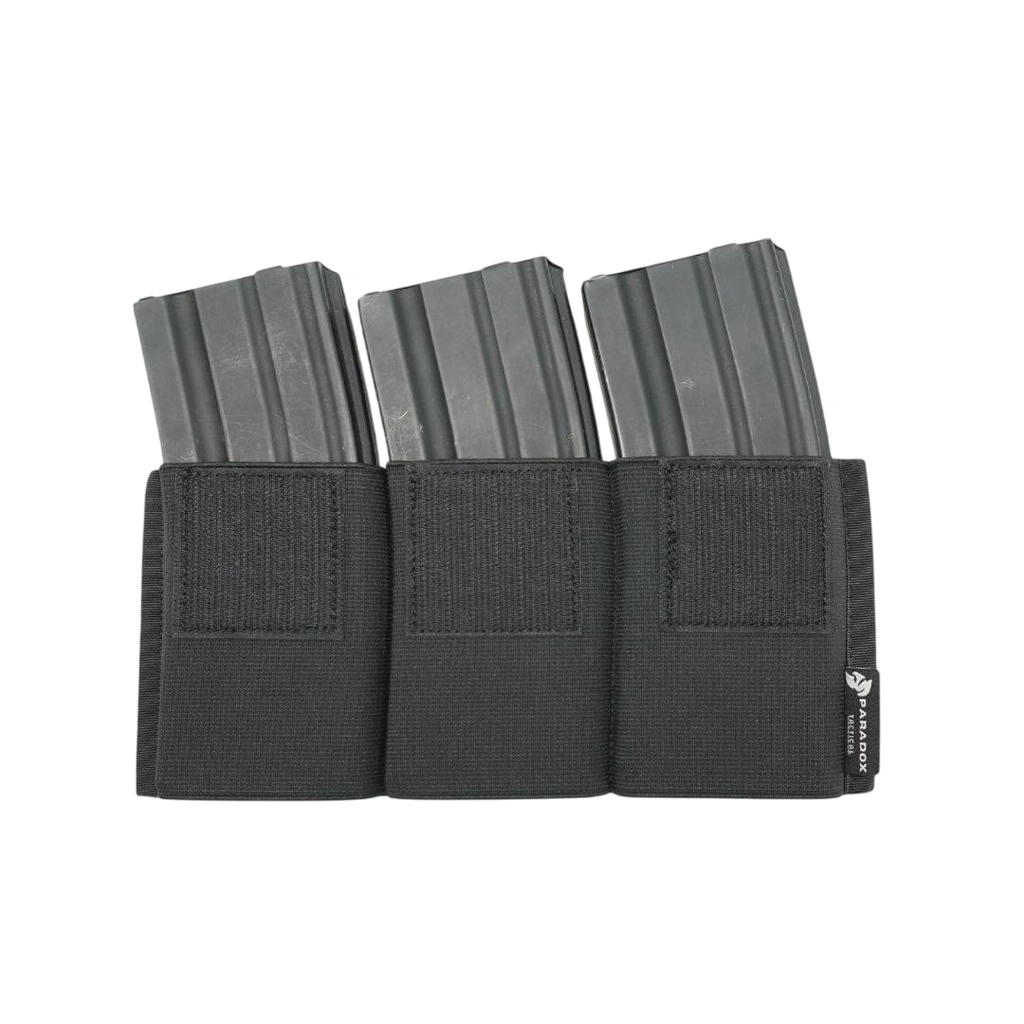 Paradox Placard - Modular Robustheit mit drei Magazintaschen, kompatibel mit taktischer Ausrüstung. Ideal für Jagd und Schießsport.