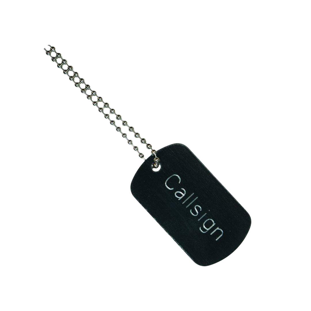 Personalisierbare Dog Tag-Kette