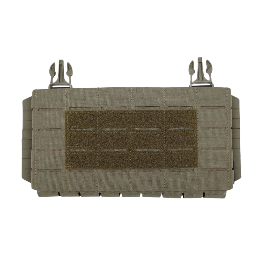 Paradox Placard - Modular Robustheit in olivgrünem Design mit Lasercut-MOLLE und Klettfläche. Ideal für taktische Ausrüstung im Jagd- und Schießsport.